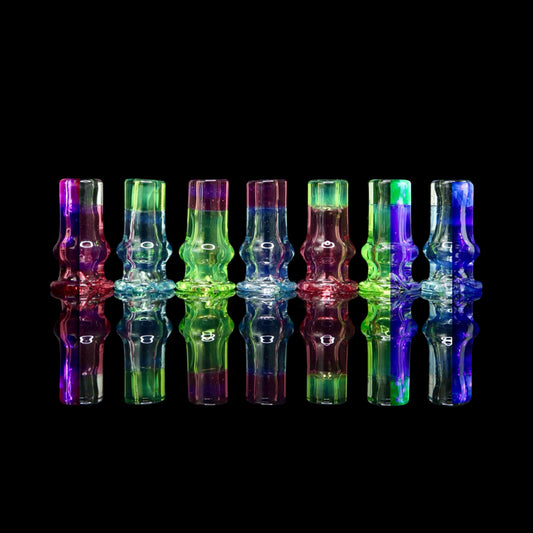 Two Tone Pivot Tip Mouthpiece by Tokr Glass