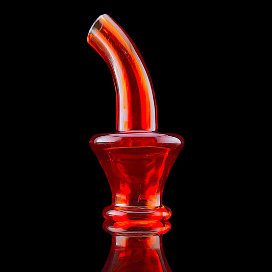 Shredder Puffco Pivot Mouthpiece by Iridescent Glass