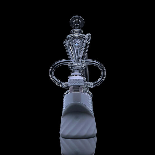 Wishbone Recycler Peak Attachment by Iridescent Glass