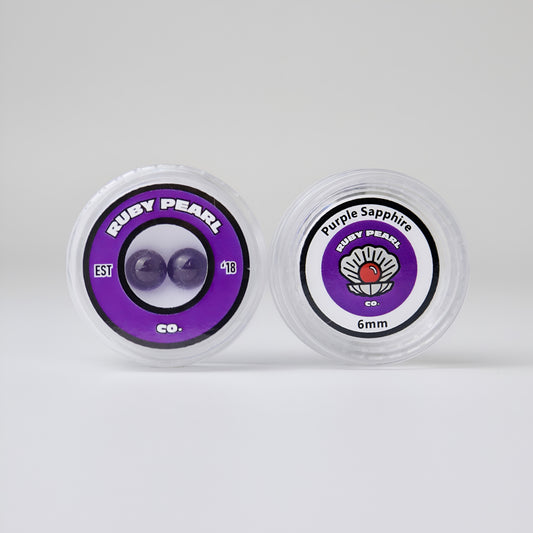 6mm Purple Sapphire Terp Pearls