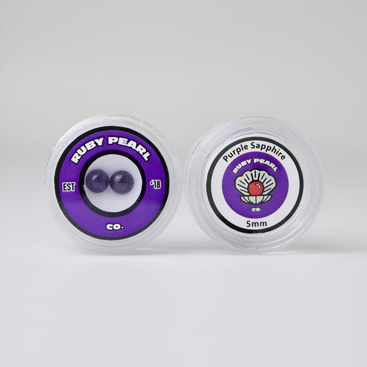 5mm Purple Sapphire Terp Pearls