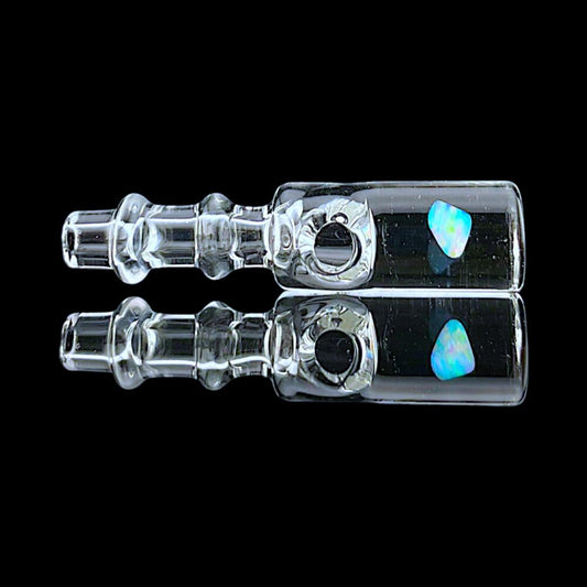 Top Opal Puffco Peak Pro 3DXL Joystick Cap by Iridescent Glass
