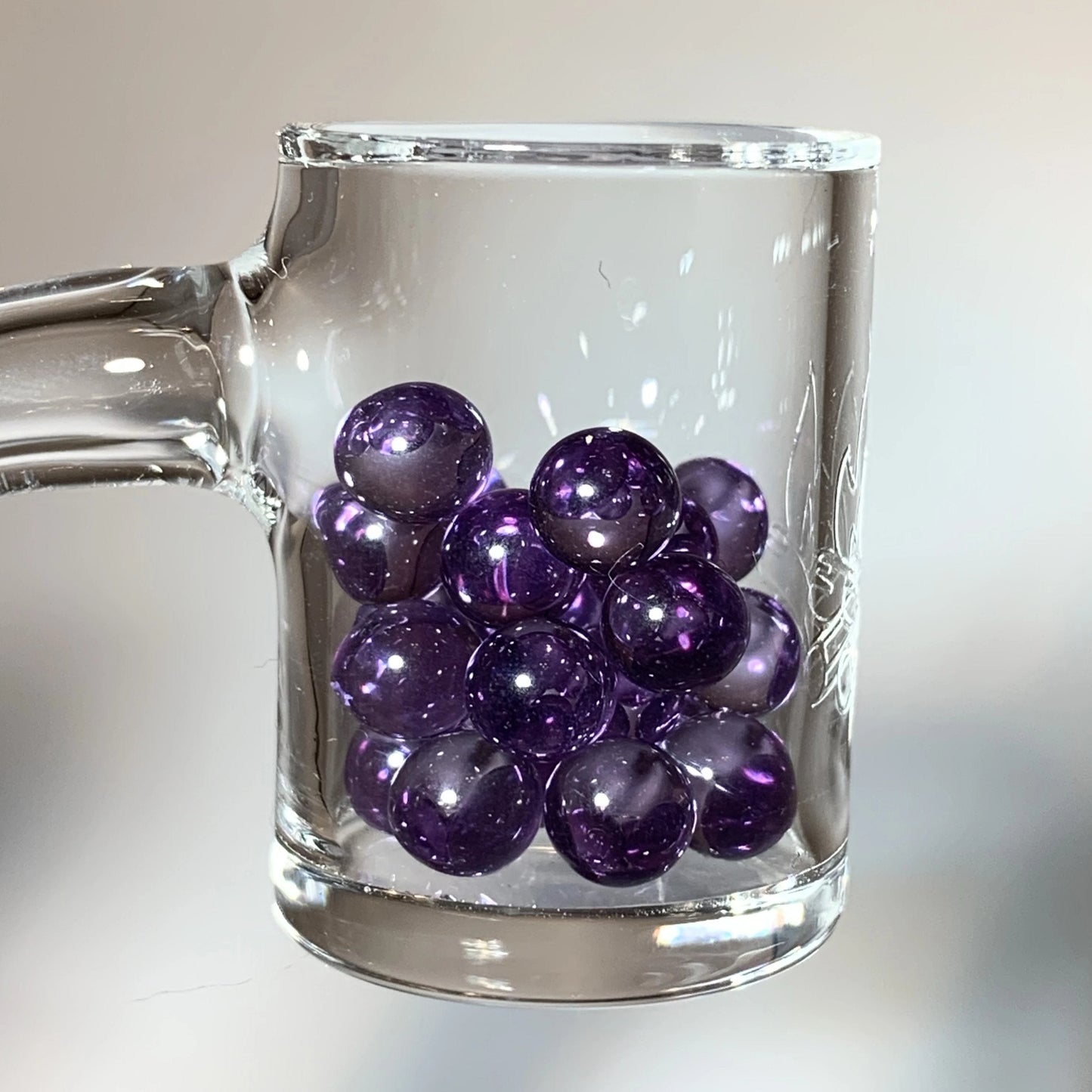 6mm Teal/Purple Sapphire Terp Pearls