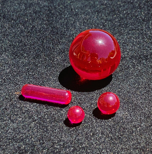 Ruby Slurper Marble Set by RubyPearlCo