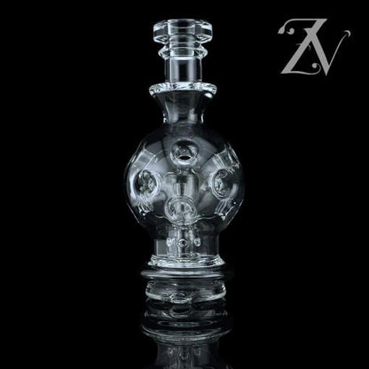 EXO Chugger Puffco Peak Attachment by Iridescent Glass