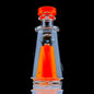 Faceted Chugger Puffco Peak Attachment by Iridescent Glass