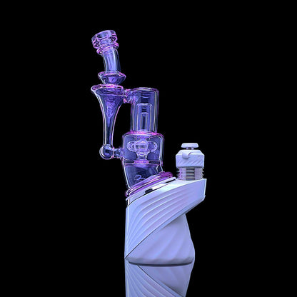 Mini RBR Puffco Peak Attachment by Iridescent Glass