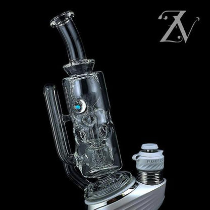 SFT Klein Puffco Peak Attachment by Iridescent Glass