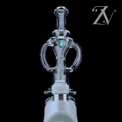 Shredder Recycler Puffco Peak Attachment by Iridescent Glass