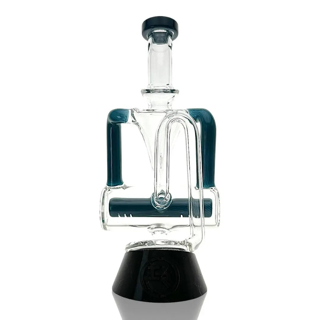LE Superior Inline Puffco Peak Attachment by Iridescent Glass