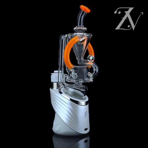 Superior ECO Floater Puffco Peak Attachment by Iridescent Glass *6 Colors*