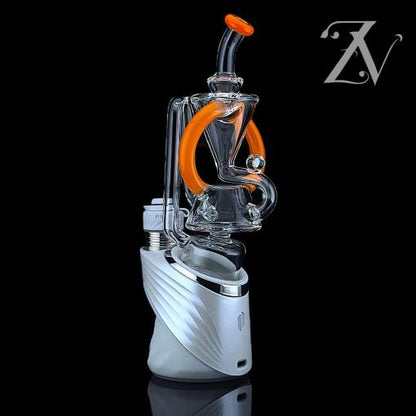 Superior ECO Floater Puffco Peak Attachment by Iridescent Glass *6 Colors*