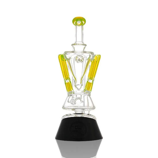 LE Superior QuadCR Puffco Peak Attachment by Iridescent Glass