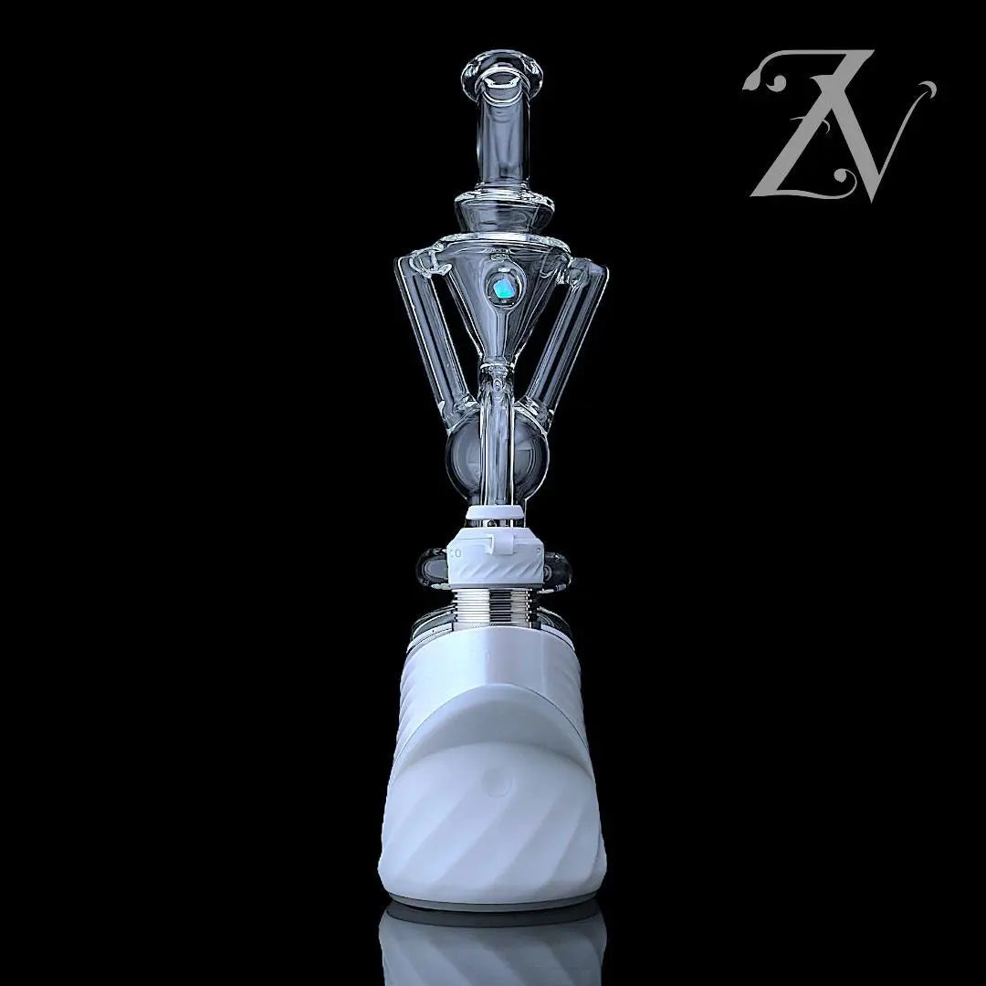 Superior Ballcycler Puffco Peak Attachment by Iridescent Glass