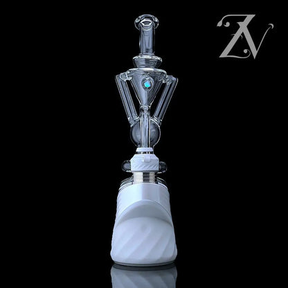 Superior Ballcycler Puffco Peak Attachment by Iridescent Glass