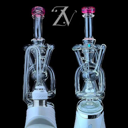 Superior Tricycler Puffco Peak Attachment by Iridescent Glass
