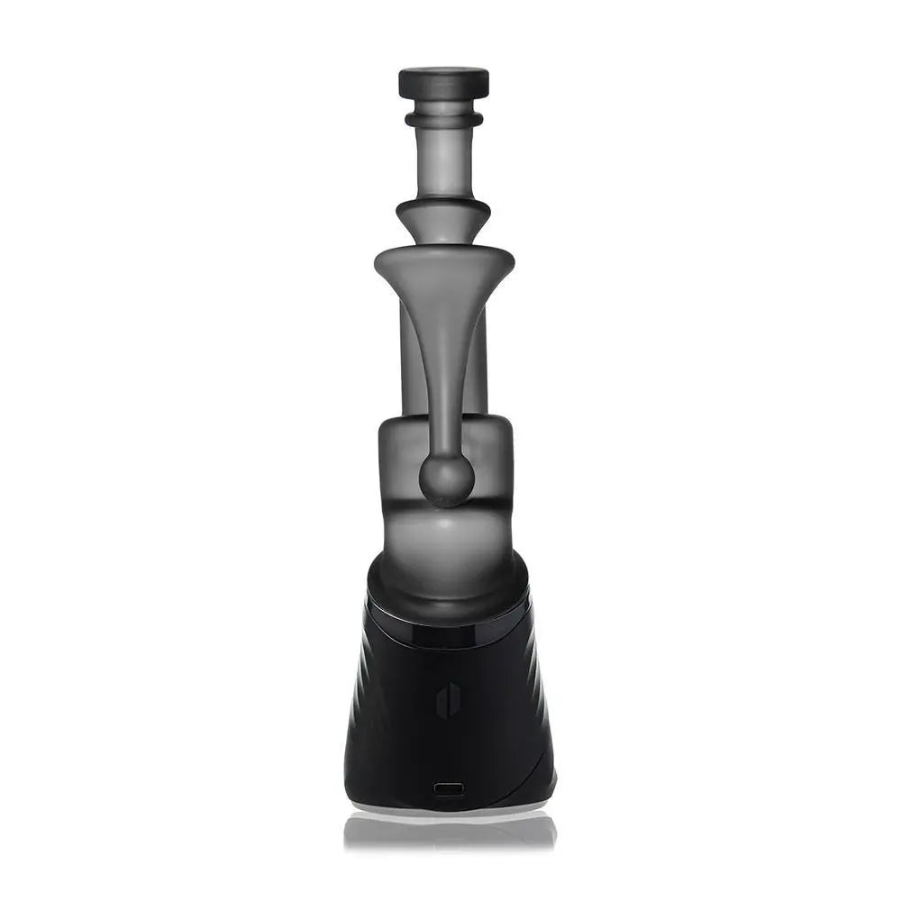 Mini RBR Frosted Black Friday LE Puffco Peak Attachment by Iridescent Glass