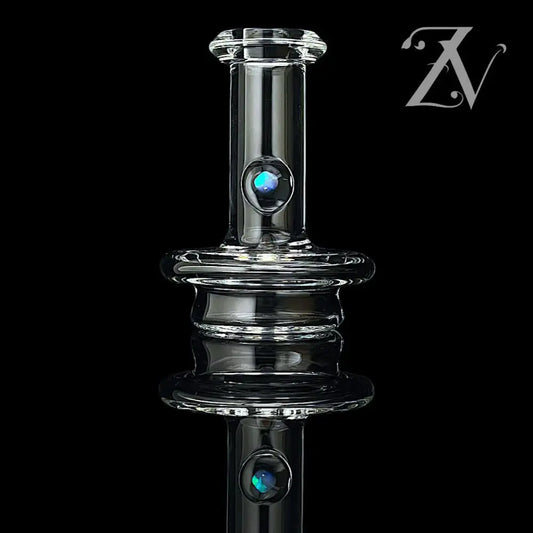 Encased Dry Top Focus V Carta Attachment by Iridescent Glass