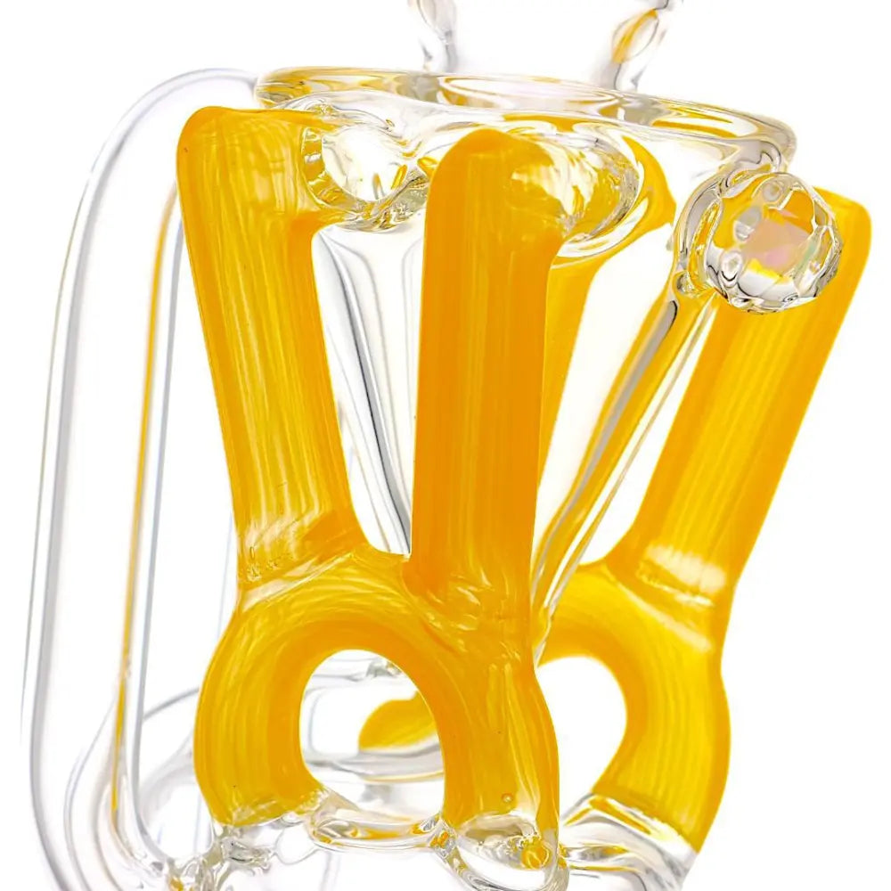 LE Superior QuadCR Puffco Peak Attachment by Iridescent Glass