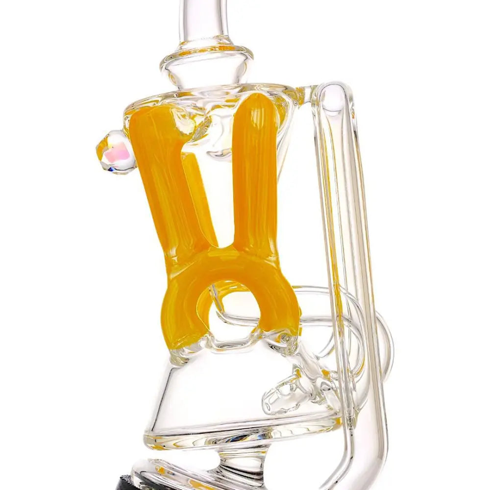LE Superior QuadCR Puffco Peak Attachment by Iridescent Glass