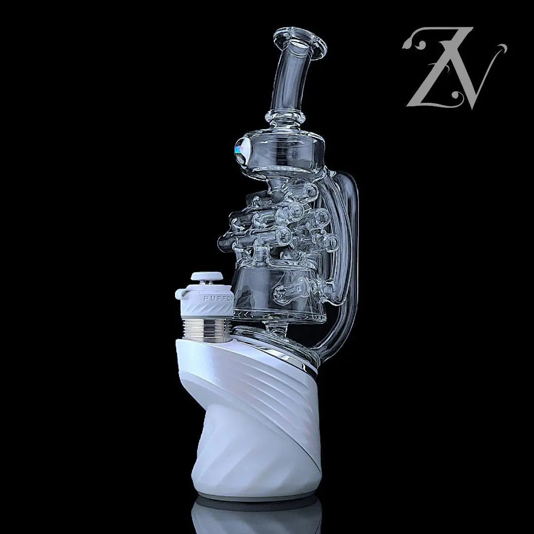 Chain Puffco Peak Attachment by Iridescent Glass