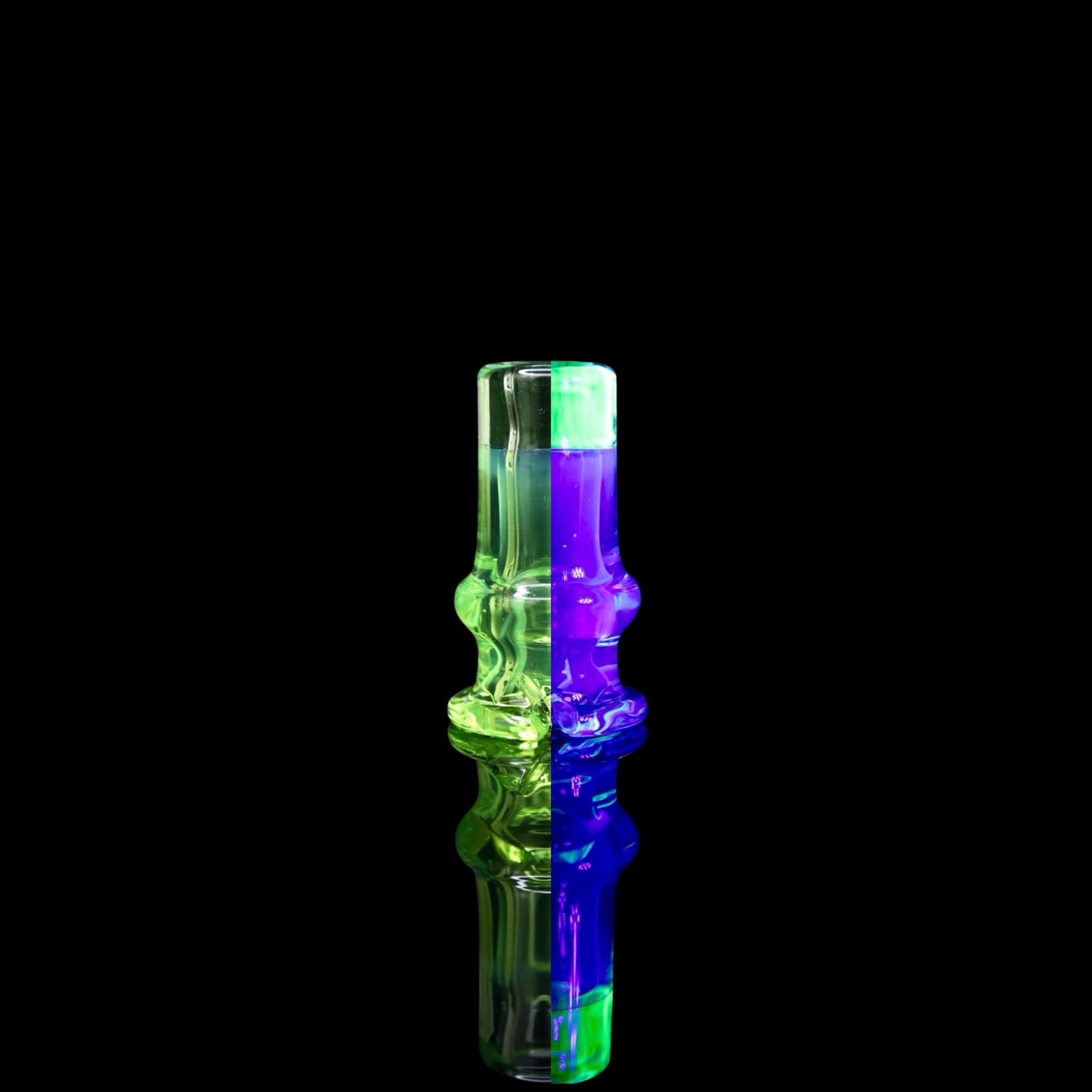 Two Tone Pivot Tip Mouthpiece by Tokr Glass