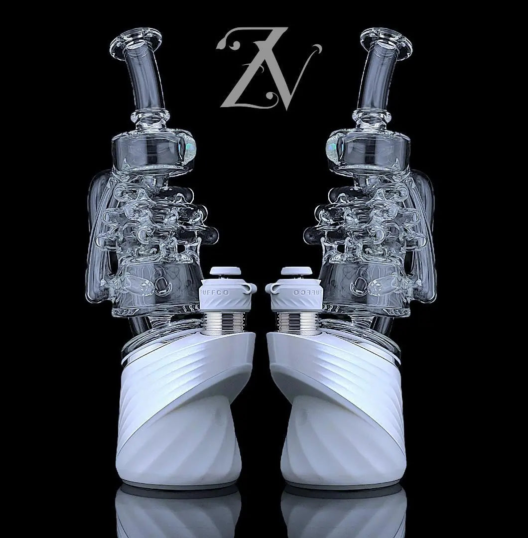 Chain Puffco Peak Attachment by Iridescent Glass