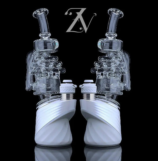Chain Puffco Peak Attachment by Iridescent Glass