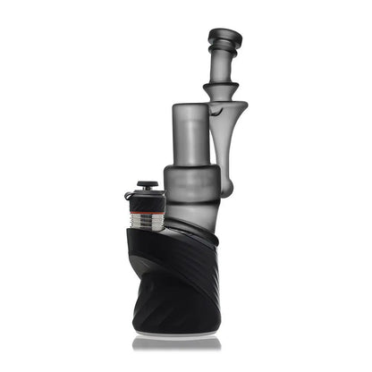 Mini RBR Frosted Black Friday LE Puffco Peak Attachment by Iridescent Glass