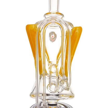 LE Superior QuadCR Puffco Peak Attachment by Iridescent Glass