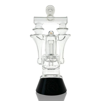 RBR Squared Puffco Peak Attachment by Iridescent Glass
