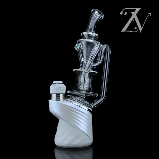 Shredder Recycler Puffco Peak Attachment by Iridescent Glass