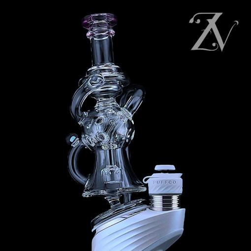 Superior EXO 2.0 Puffco Peak Attachment by Iridescent Glass
