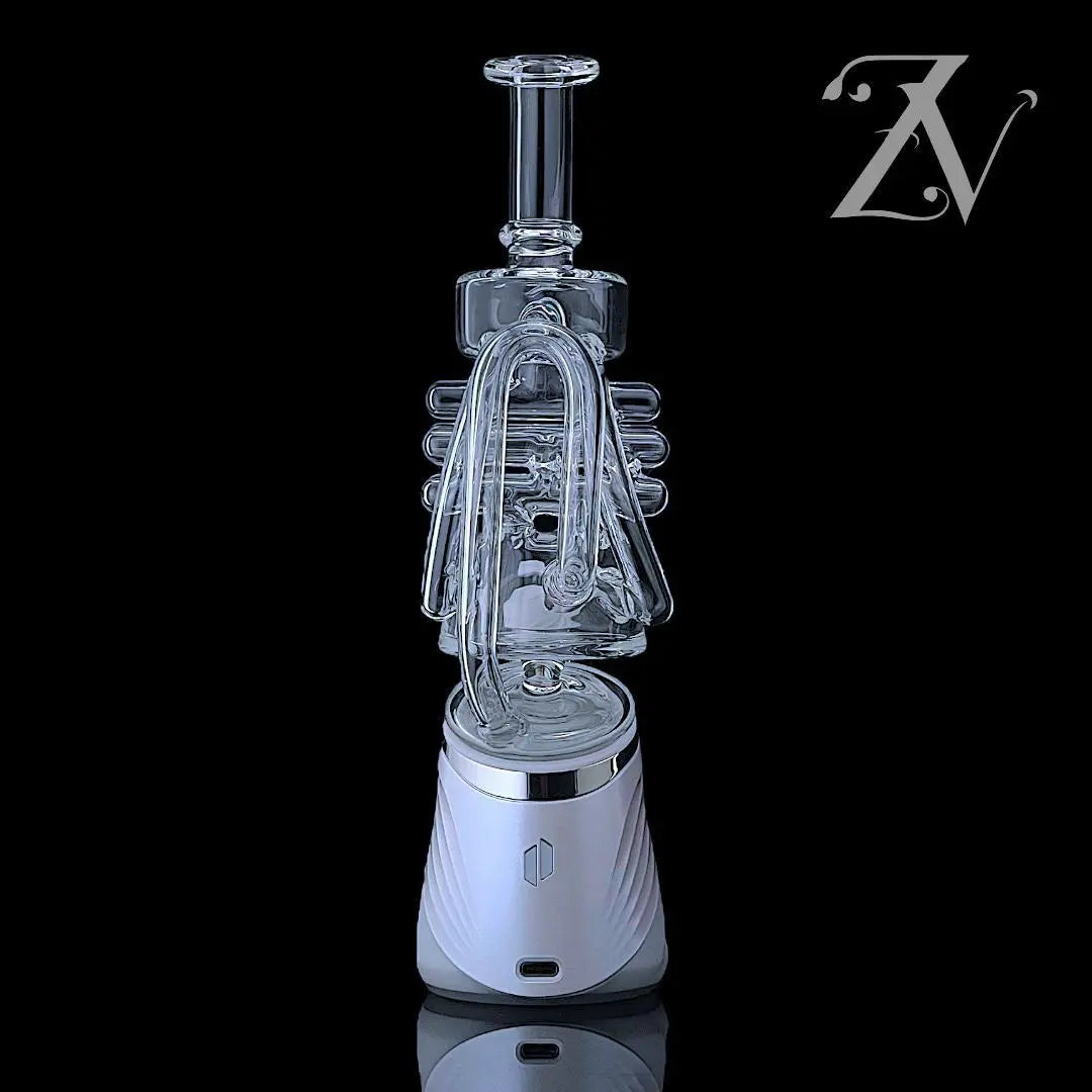 Chain Puffco Peak Attachment by Iridescent Glass