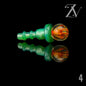 Fume Implosion Marble 3DXL Joystick by Iridescent Glass