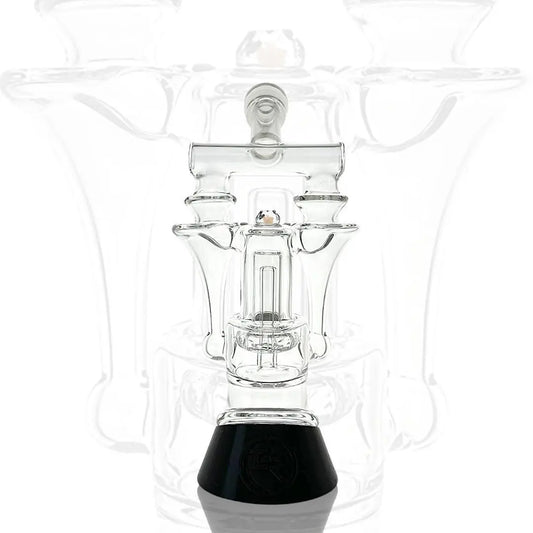 RBR Squared Puffco Peak Attachment by Iridescent Glass