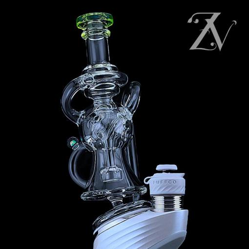 Superior EXO 2.0 Puffco Peak Attachment by Iridescent Glass