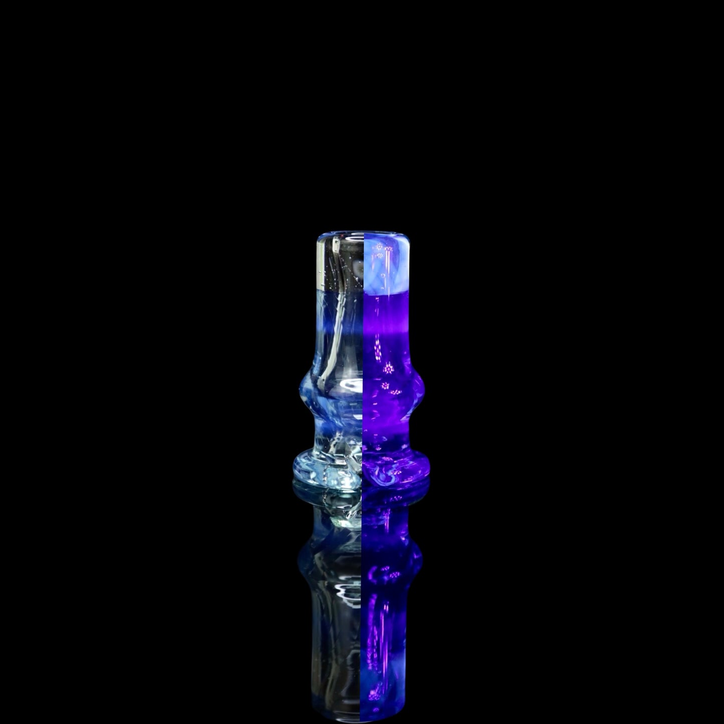 Two Tone Pivot Tip Mouthpiece by Tokr Glass