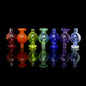Rainbow Bubble Cap 7 Piece Set by Tokr Glass