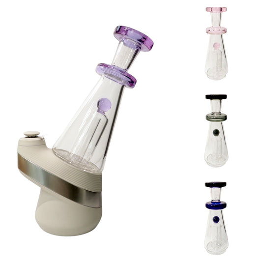 V2 Puffco Top - Triple Accent Cone - by Tokr Glass