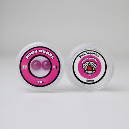 6mm Pink Sapphire Terp Pearls