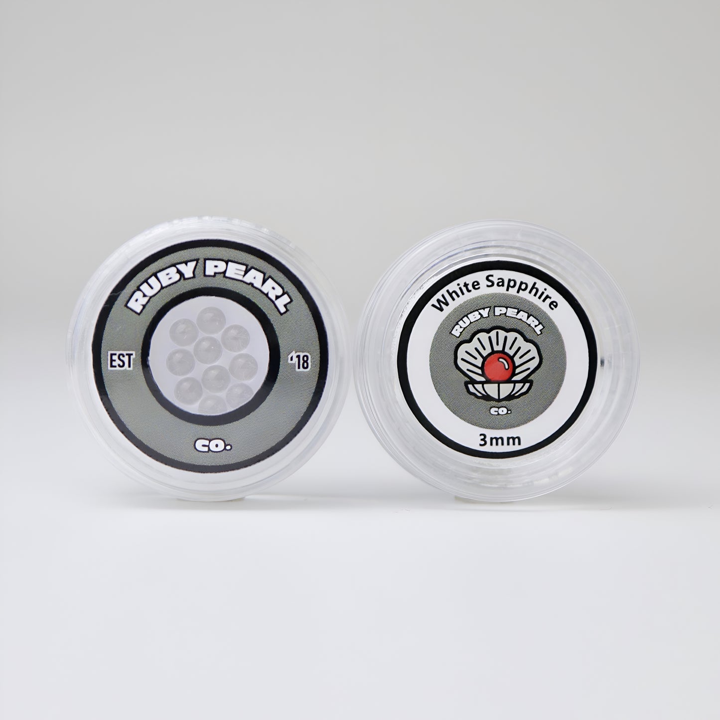 3mm Clear Sapphire Terp Pearls