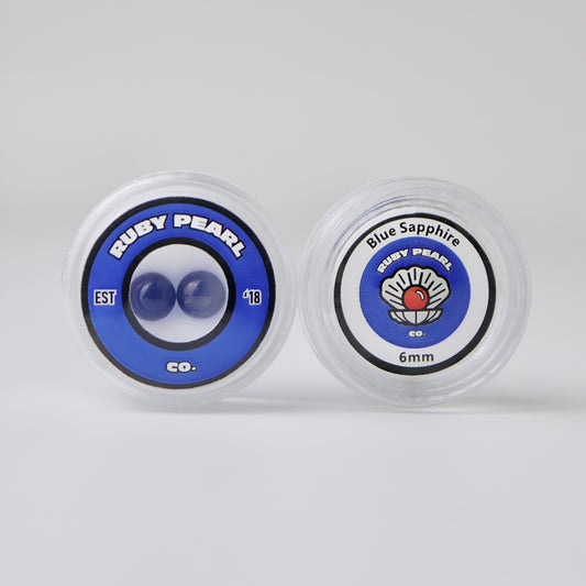 6mm Blue Sapphire Terp Pearls