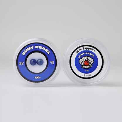 4mm Blue Sapphire Terp Pearls