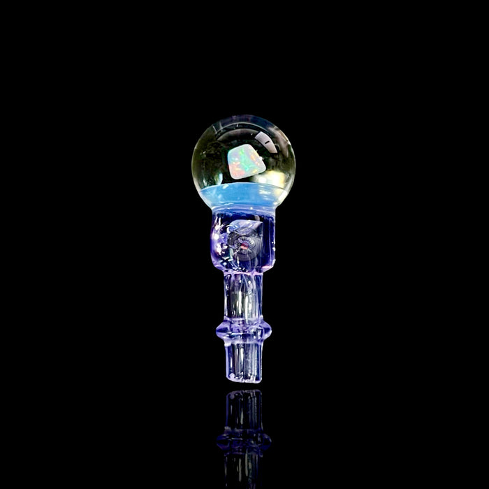 Opal Marble Joystick Cap for Puffco Peak by Tokr Glass