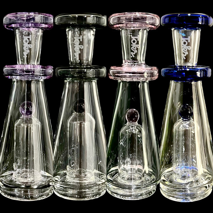 Puffco Top - Triple Accent Cone - by Tokr Glass