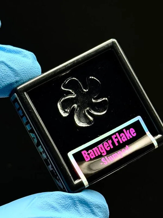 Slumped Quartz Banger Flakes by Black Market Glass