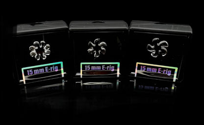 15mm Quartz Flakes by Black Market Glass