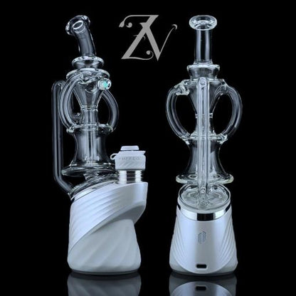 Shredder Recycler Puffco Peak Attachment by Iridescent Glass