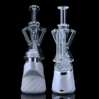 Superior Dualcycler Puffco Peak Attachment by Iridescent Glass